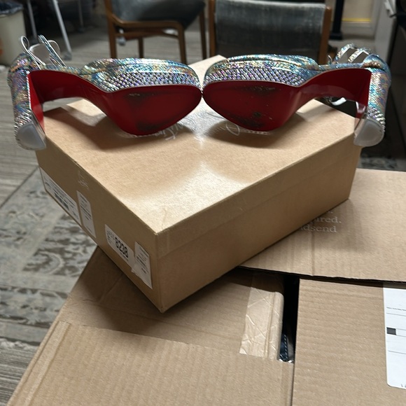 Christian Louboutin Cassandrinetta Platform Heels - Picture 3 of 12